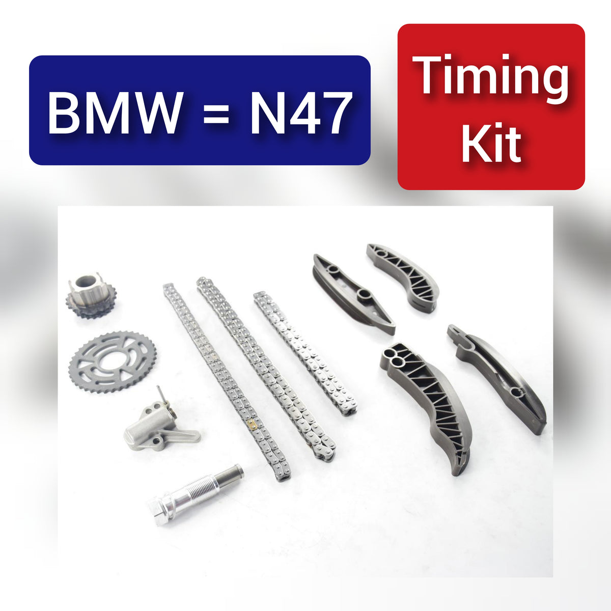 Timing Chain Kit TK-BM004  Compatible with BMW N47