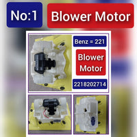 AC Heater Blower Motor 2218200514/2218202714  Compatible with MERCEDES-BENZ S-CLASS (W221, V221) Tag-BM-01
