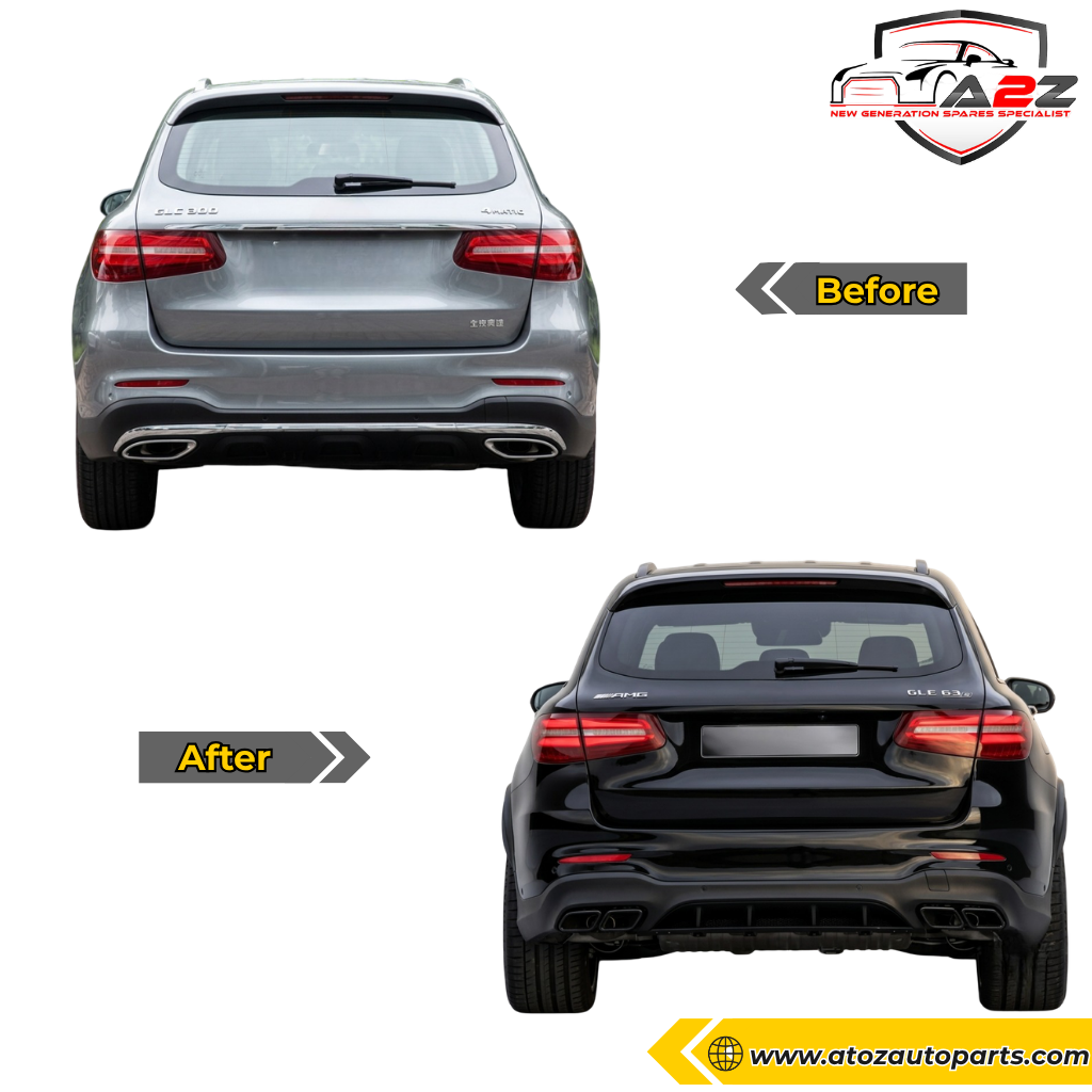 Complete Convertion Body Kit  Compatible With Mercedes Benz Glc W253 X253 (2016-2020)  Upgrade To Mercedes Benz Glc Glc63 Amg  (Shipping Cost Not Included In Price)