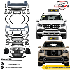 Complete Convertion Body Kit Compatible With Mercedes Benz GLSW167 X167 (2019-2025) Upgrade To Mercedes Benz GLS AMG 63 (Shipping Cost Not Included In Price)