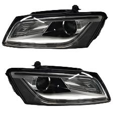 Headlight Headlamp Left 8RD941005B & Right 8RD941006B (Without Blaster) Compatible With AUDI Q5 (2013-2016)