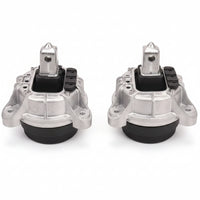 Front Engine Mount Set Compatible With BMW 5 Series F10 & 7 Series F01, F02, F03, F04 Engine Mount Left  22116777365 & Right 22116786528