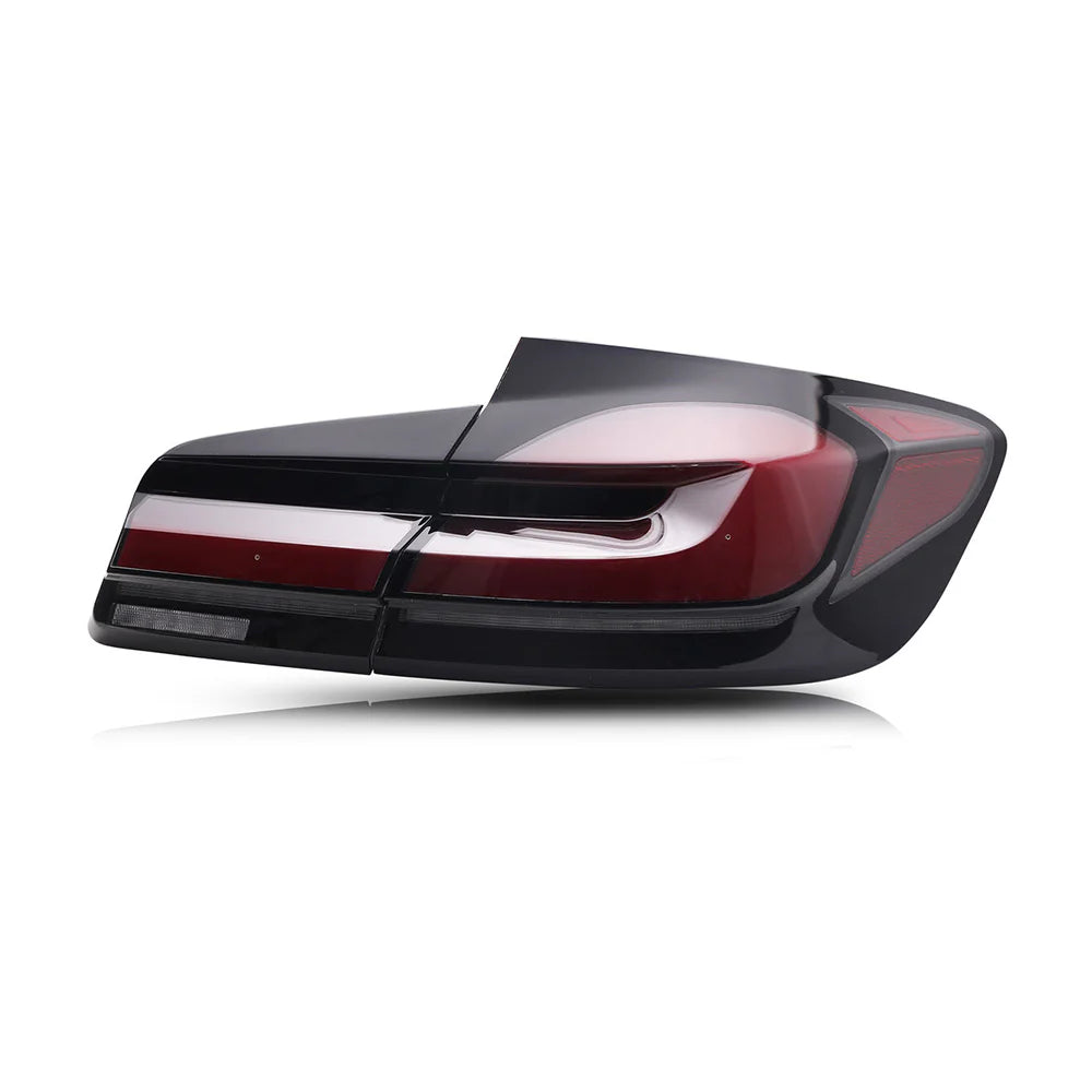 Upgrade Complete Tail Light Assy Set ( Upgrade Normal To G30 Latest Style) Plug And Play No Need To Change Bumper Compatible With BMW F10 (2011-17) Tag No.1