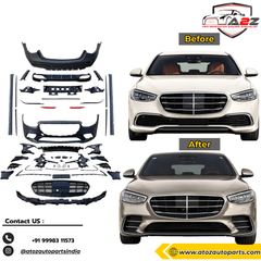 Complete Conversion Body Kit Compatible With Mercedes Benz S Class W223 (2021-2025) Upgrade To Mercedes Benz AMG S450 (Shipping Cost Not Included In Price)