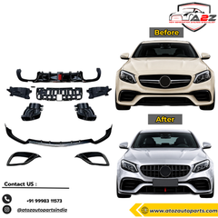Complete Conversion Bumper Kit Compatible With Mercedes Benz E Class W213 (2016-2019) Amg E63 Car Upgrade To E63 Amg Brabus Bbs (Shipping Cost Not Included In Price)