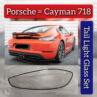 Tail Light Glass Compatible With Porsche Cayman (718)