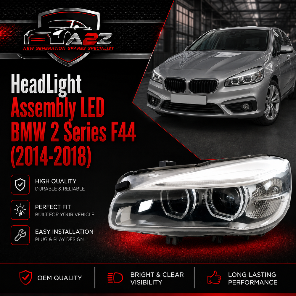 Complete Headlight (LED) Set Left 63117391401 & Right 63117391402 Compatible With BMW 2 Series F44