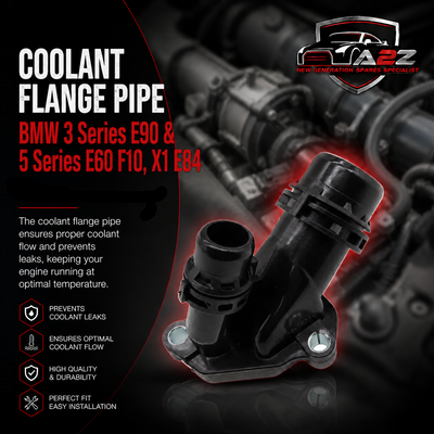 Coolant Flange Pipe 11117800048 For BMW 3 Series E90 & 5 Series E60 F10, X1 E84 Tag-E-76