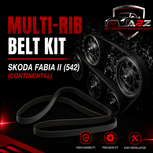 Multi Rib Belt Kit 6PK1130K3 Compatible With SKODA OCTAVIA III (5E3, NL3, NR3) SUPERB III (3V3) (CONTINENTAL)