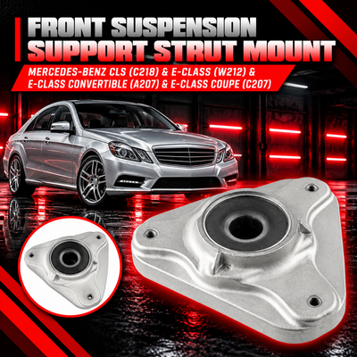 Front Suspension Support Strut Mount 2123230020 A2123230020 Compatible With MERCEDES-BENZ CLS (C218)  &E-CLASS (W212) & E-CLASS Convertible (A207) & E-CLASS Coupe (C207)