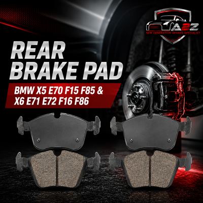 Rear Brake Pad 34216776937 2344704 P06056 Compatible With BMW X5 E70 F15 F85 & X6 E71 E72 F16 F86