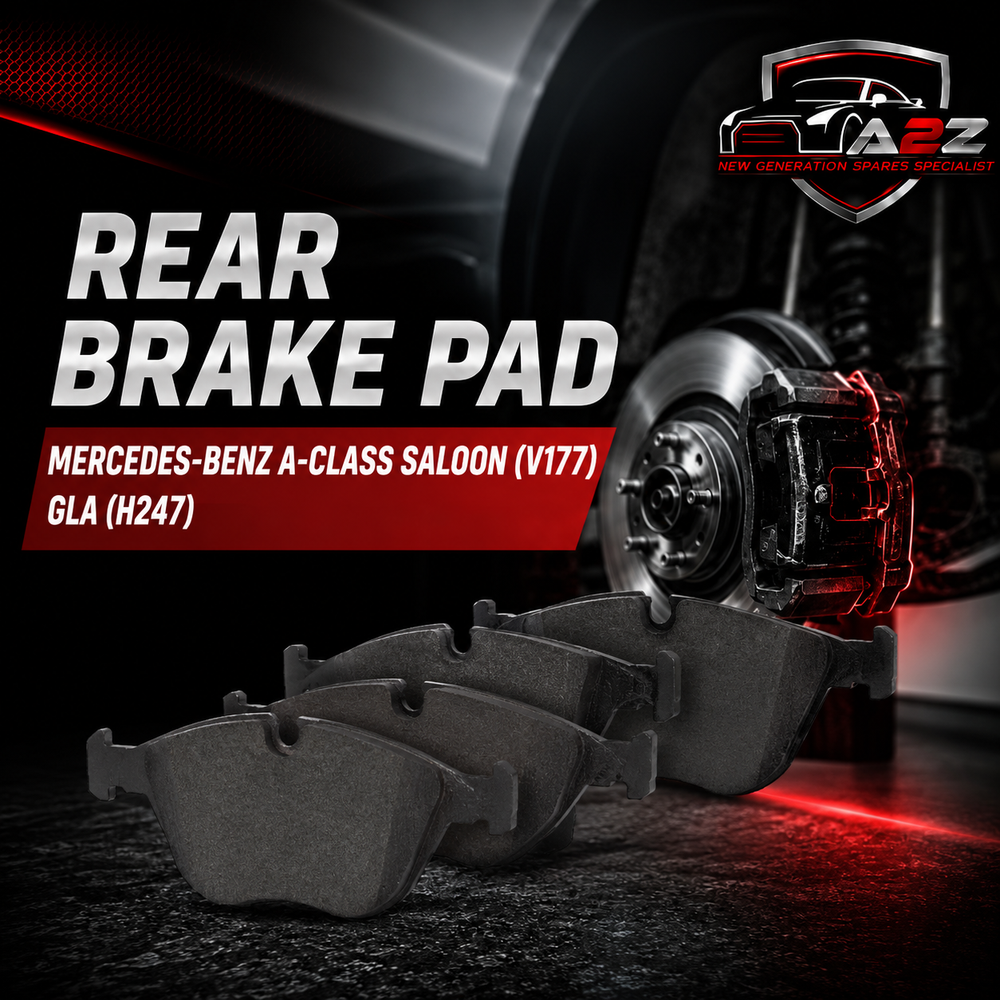 Rear Brake Pad 2298601 0004204502  P50151N  Compatible With MERCEDES-BENZ A-CLASS Saloon (V177) GLA (H247)