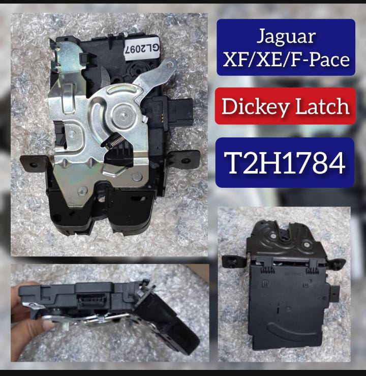 Dickey Latch T2H1784 Compatible With JAGUAR F-PACE (X761) & I-PACE (X590) & XE (X760) & XF II (X260) T2H36564 & T2H47867