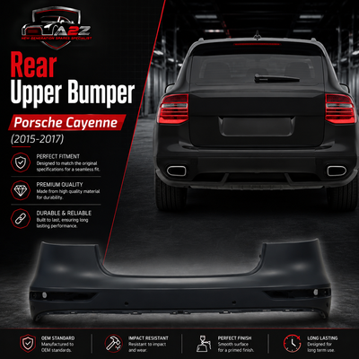 Rear Upper Bumper 95850541760G2X Compatible With Porsche Cayenne (2015-2017) Tag No.233