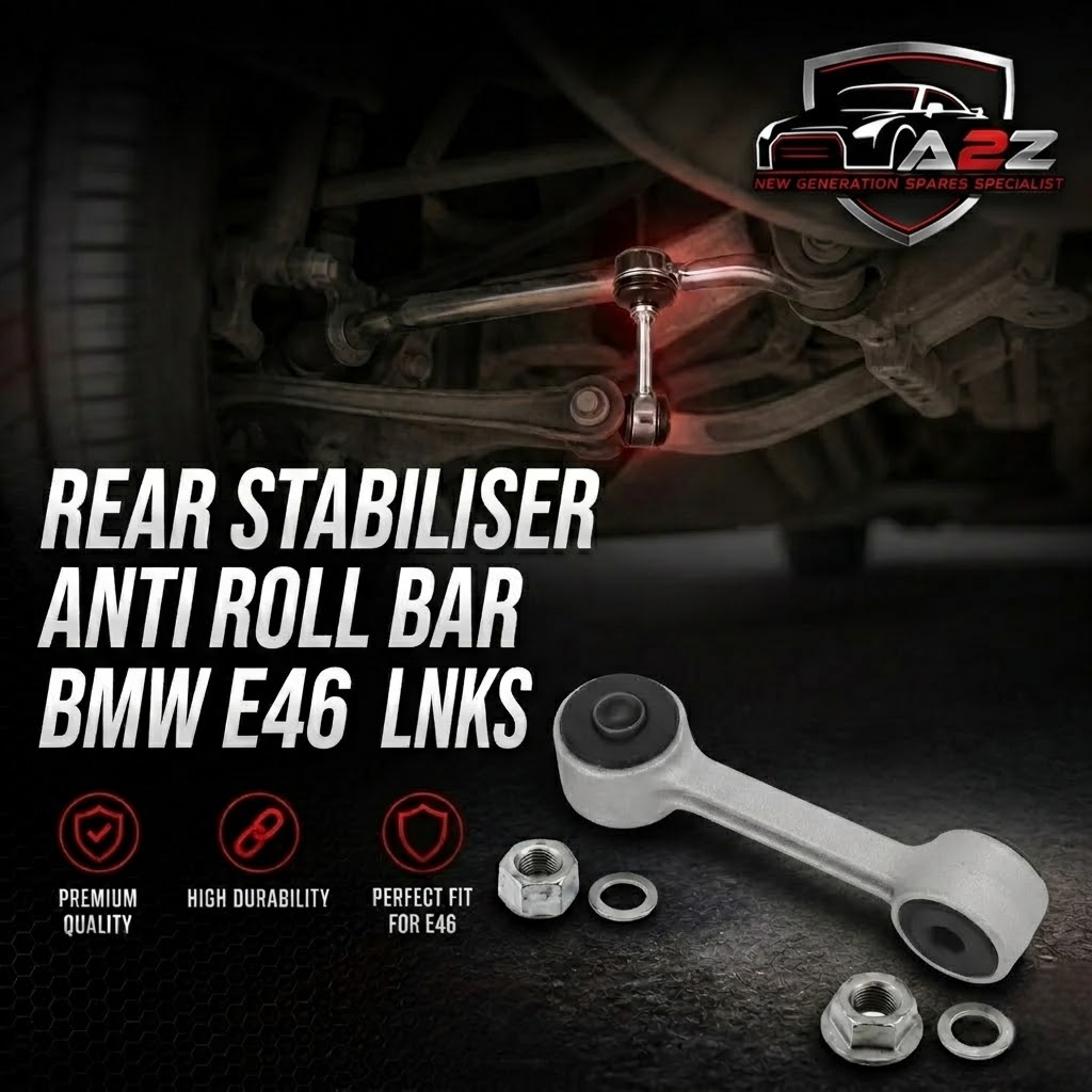 Rear Stabiliser Anti Roll Bar Drop Links Left & Right 33551094619 Compatible With BMW E46
