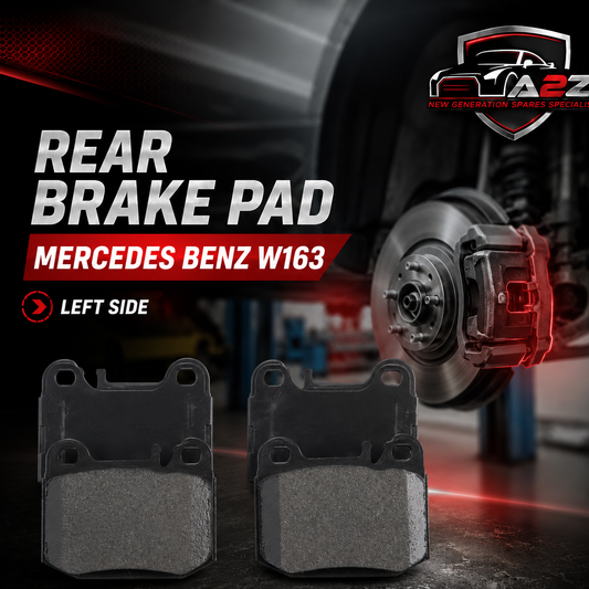 Rear Brake Pad Set 1634201120 Compatible With Mercedes Benz W163