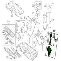 Oil Cooler 31338685 30684381 30788494 31338684  For Volvo C30 / S40 / S60 / XC60 / XC70 Tag-O-75