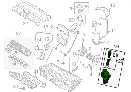 31338685 30684381 30788494 31338684 Oil Cooler For Volvo C30 / S40 / S60 / XC60 / XC70 Tag-O-75