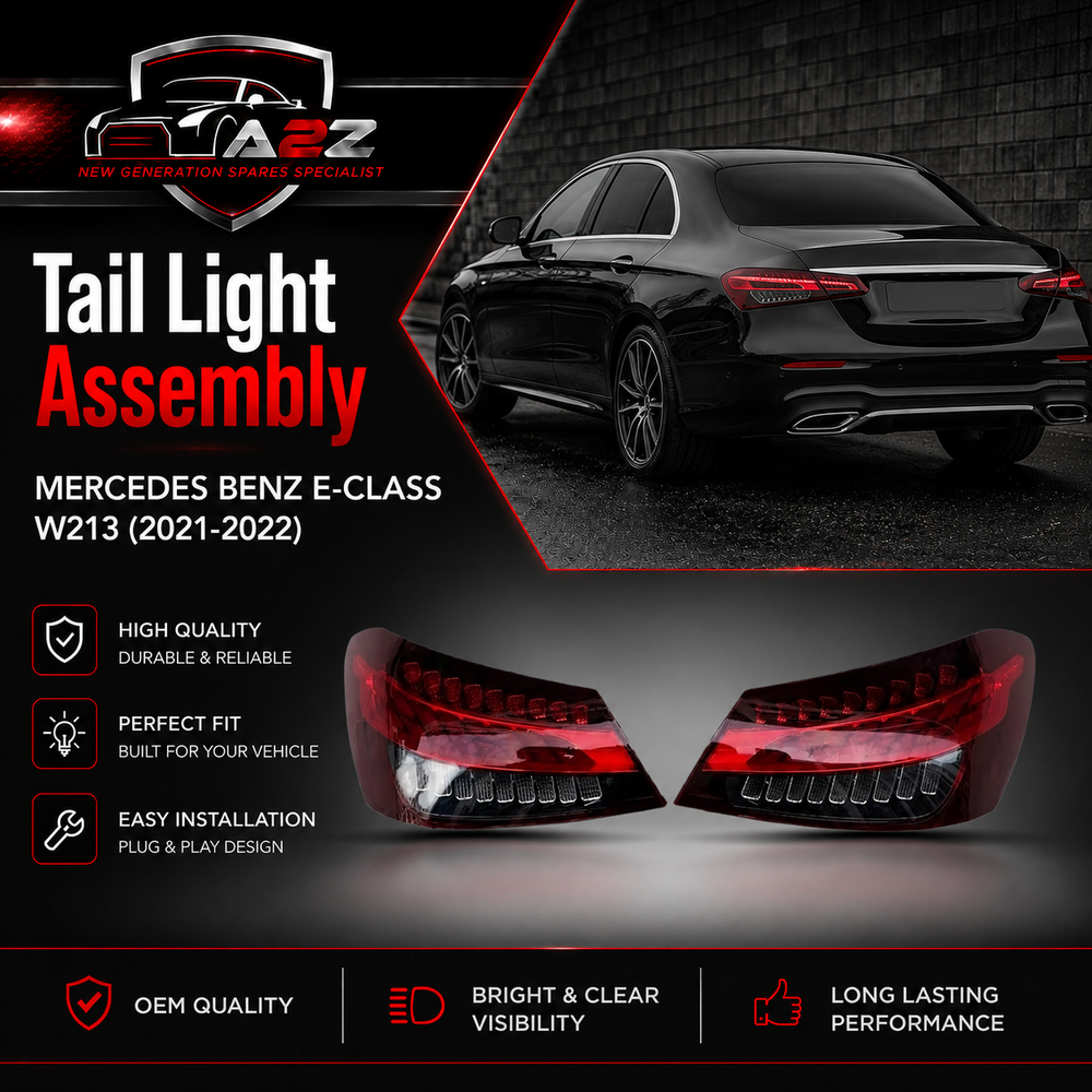 Tail Light Rear Lamp Compatible With MERCEDES BENZ E-CLASS W213 (2021-2022) Tail Light Rear Lamp Left 2139065709 A2139065709& Right 2139065809 A2139065809