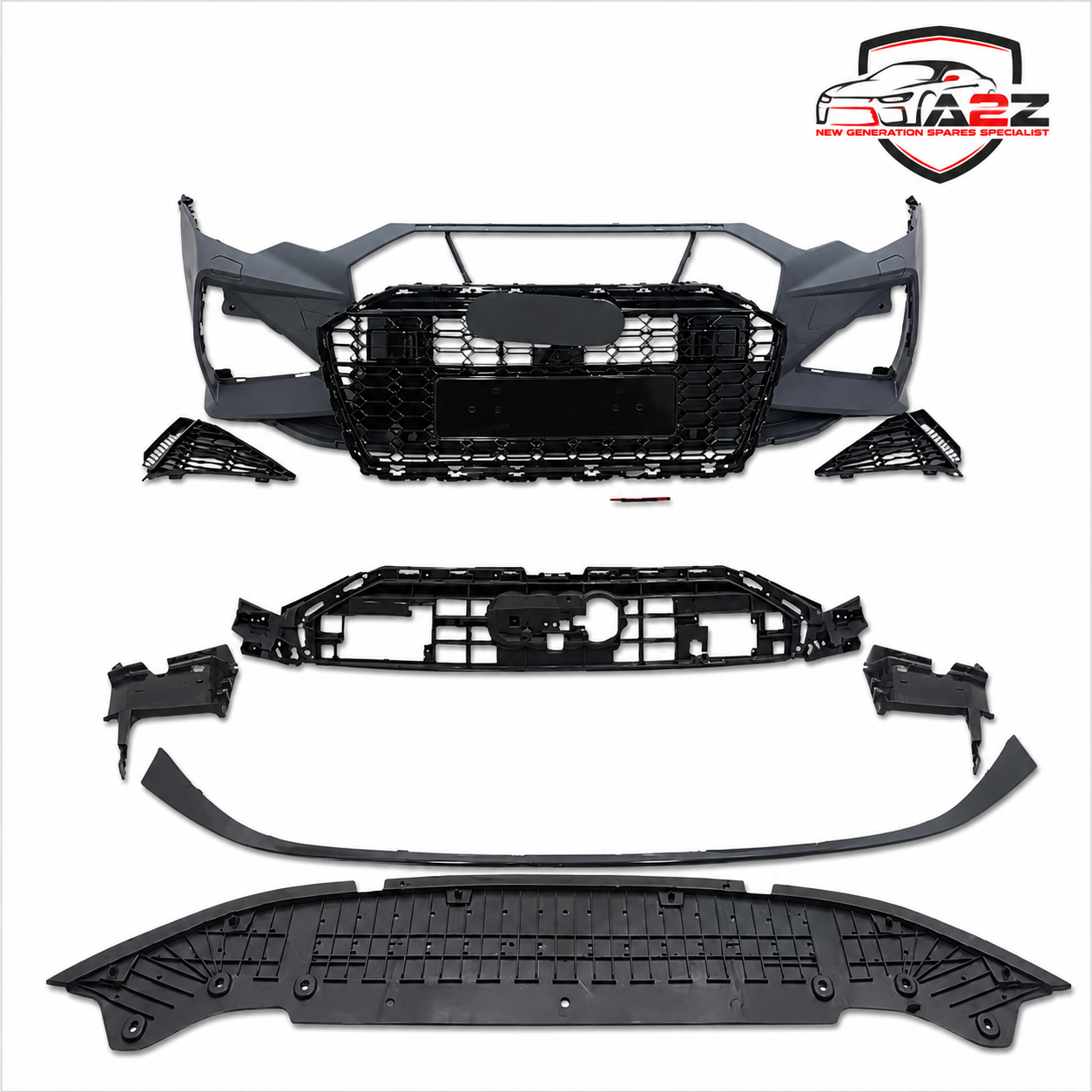 Front Bumper Kit Compatible With Audi A6 C8 To RS6 {2019-2024} FBK.5