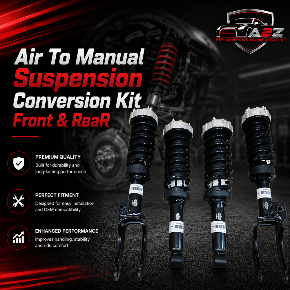 Air To Manual Suspension Conversion Kit Front & Rear (Set Of 4) Compatible With AUDI Q7 OLD Model