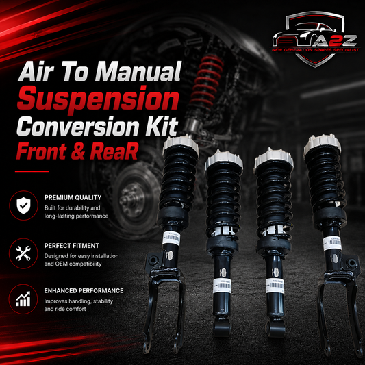 Air To Manual Suspension Conversion Kit Front & Rear (Set Of 4) Compatible With AUDI Q7 OLD Model