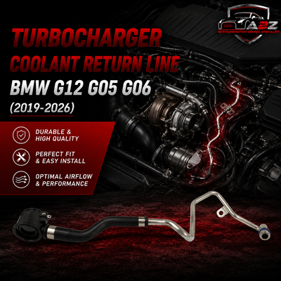 Turbocharger Coolant Return Line 11538650087 Compatible With BMW G12 G05 G06