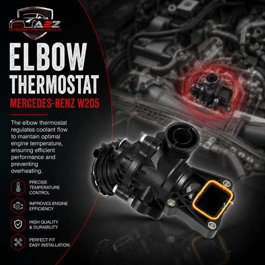 Elbow (Thermostat) 2762000315  Compatible with  MERCEDES-BENZ C-CLASS (W205) & GLC (X253) & GLE (W166) & SLC (R172) Tag No.28