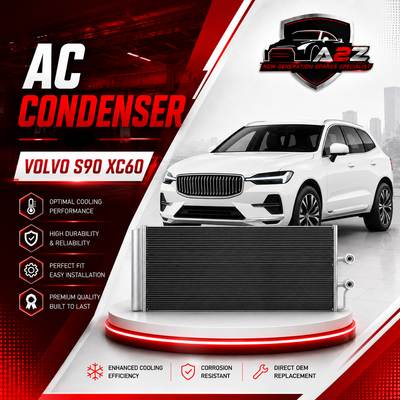 Air Condenser 31410893 32208371 31684307 Compatible With Volvo S90 XC60