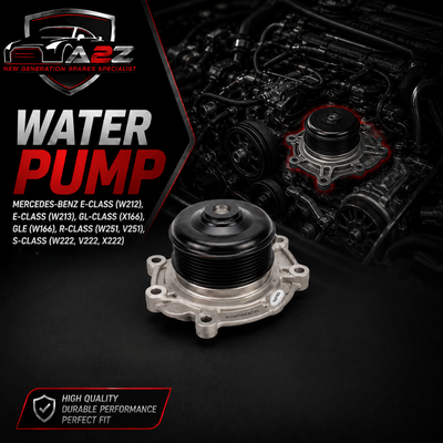 Water Pump WPS3072 A6422002001 Compatible With MERCEDES-BENZ E-CLASS (W212), E-CLASS (W213), GL-CLASS (X166), GLE (W166), R-CLASS (W251, V251), S-CLASS (W222, V222, X222) (CONTINENTAL)