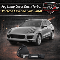 Fog Lamp Cover Duct (Turbo) Set Right 95850533410 & Left 95850533310 Compatible With Porsche Cayenne (2011-2014) Tag No.152