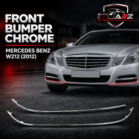 Front Bumper Chrome Left 2128850321 & Right 2128850421 Compatible With MERCEDES BENZ E-CLASS W212 T-1 (2012) Tag No.102