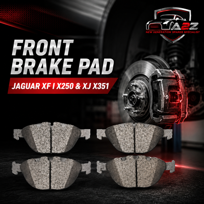 Front Brake Pad C2P26236 2447401 P36025 Compatible With JAGUAR XF I X250 & XJ X351