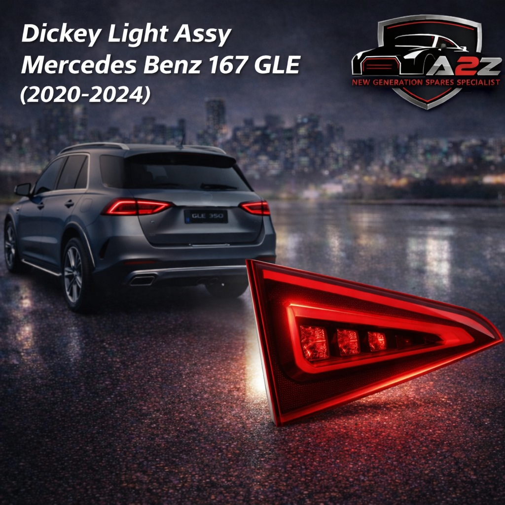 Dickey Light Assy Set Left A1679060107 & Right A1679060407 Compatible With Mercedes  Benz 167 GLE (2020-2024) Tag No.107