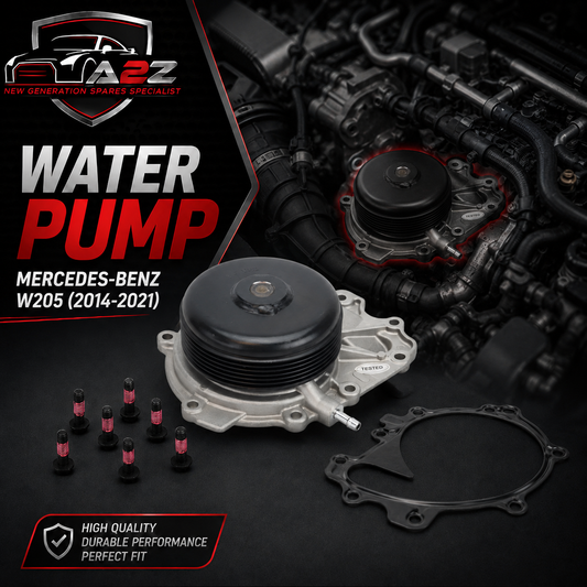 Water Pump WPS3176 6512000002 Compatible With MERCEDES-BENZ C-CLASS (W205), GLC (X253) (CONTINENTAL)