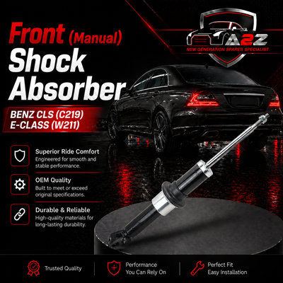 Front (Left & Right Same) Shock Absorber 2113235600 A2113235600 2113232300 2113230000 Compatible With MERCEDES-BENZ CLS (C219) E-CLASS (W211) (1PCS)