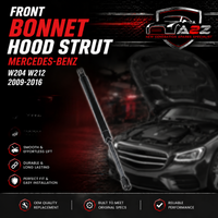 Front Bonnet Hood Strut 2048800029 Compatible With  MERCEDES-BENZ C CLASS W204 E CLASS W212 2009-2016
