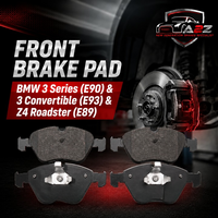 Front Brake Pad 2331303  P06081N 34112288870   Compatible With BMW 3 Series (E90) & 3 Convertible (E93) & Z4 Roadster (E89)