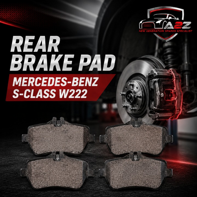Rear Brake Pad A0064205720 2507103 2507101 P050117 Compatible With MERCEDES-BENZ S-CLASS W222