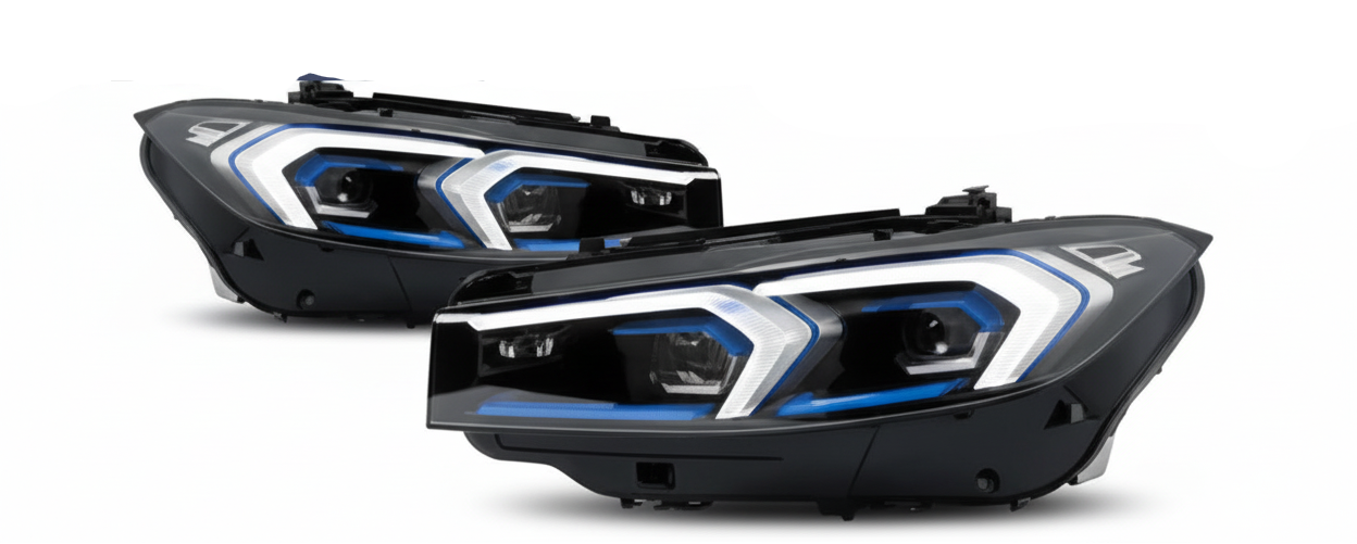 Complete Headlight (LED) Left 63115A4F765 & Right 63115A4F766 Compatible With BMW G20 2023-2026