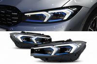 Complete Headlight (LED) Left 63115A4F765 & Right 63115A4F766 Compatible With BMW G20 2023-2026