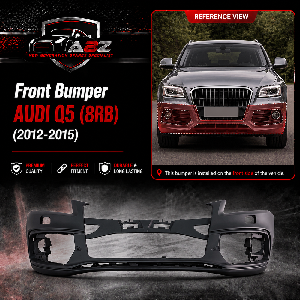 Front Bumper 8R0807105E Compatible With AUDI Q5 (8RB) (2012-2015) Tag No.91