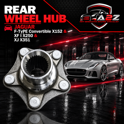 Rear Wheel Hub C2D60511 C2Z2200 Compatible With JAGUAR F-TYPE Convertible X152 & XF I X250 & XJ X351