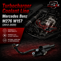 Turbocharger Coolant Line 1572000151 Compatible With Mercedes Benz M276 W157