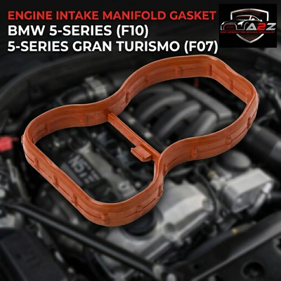 Engine Intake Manifold Gasket 451.730 11618507335 Compatible With BMW 5-SERIES (F10) 5-SERIES Gran Turismo (F07) 6-SERIES Coupe (F13) 6-SERIES Gran Coupe (F06) 7-SERIES (F01, F02, F03, F04) X3 (F25) X5 (F15, F85) X6 (F16, F86)