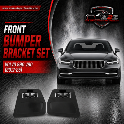 Front Bumper Bracket Set Left 31383234 & Right 31383235 Compatible With Volvo S90 V90 (2017-25)