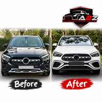 Front Bumper Kit 2478804508 Compatible With Mercedes Benz W247 GLA Upgrade To Mercedes Benz AMG (2021-2023) Tag No.FBK.214 (Shipping Cost Not Included In Price)
