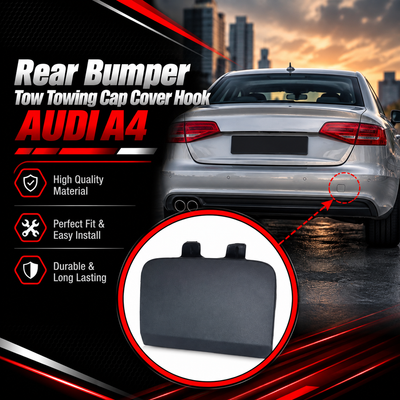 Rear Bumper Tow Towing Cap Cover Hook 8WD807441A Compatible with AUDI A4 2019-2022