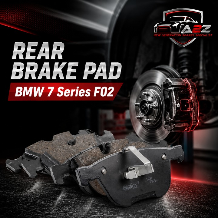 Rear Brake Pad 34216790966 2445801 2373101 P06053 Compatible With BMW 7 Series F02