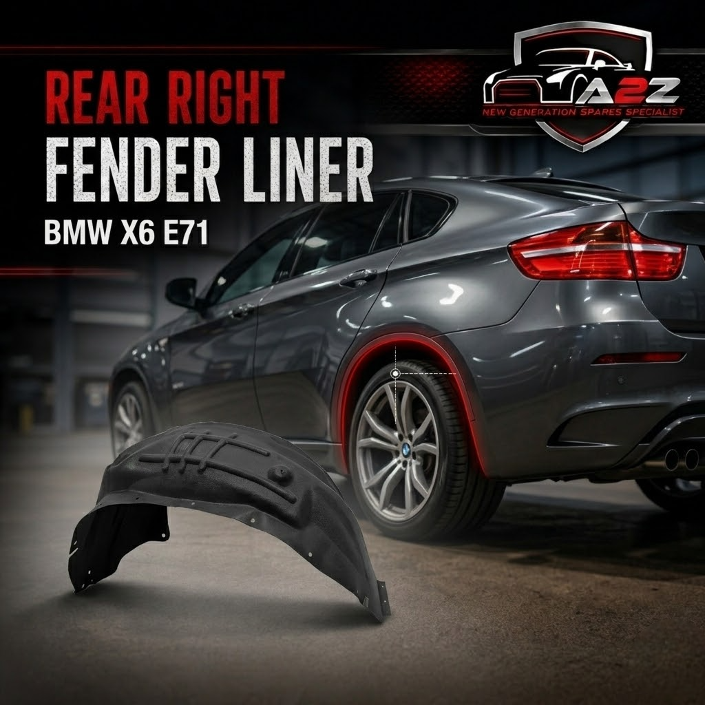 Rear Right Fender Liner 51717248212 Compatible With BMW X6 E71 Tag-FE-62